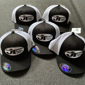 5 Brand New JT Racing USA Oval Trucker Hat BMX Flex Fit
